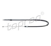 TOPRAN 206 501 Cavo comando, Freno stazionamento per OPEL,VAUXHALL