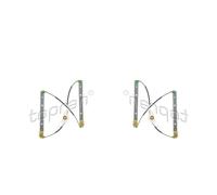 TOPRAN 2x Alzacristalli Elettrici Anteriore Sinistra Destra per Audi Q5 8RB 8R