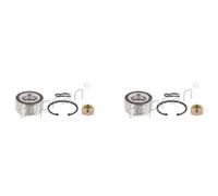 TOPRAN 2x Cuscinetto Ruota Mozzo Frontale per Peugeot 206 Cc Citroën Xsara