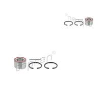 TOPRAN 2x Cuscinetto Ruota Mozzo Frontale SX Destra per Opel Astra F cc Corsa A