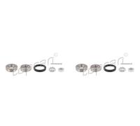 TOPRAN 2x Cuscinetto Ruota Mozzo Posteriore per Audi A4 80 8D2 B5 8C B4 89 89Q