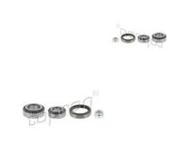 TOPRAN 2x Cuscinetto Ruota Mozzo Posteriore Sinistra Dx per Fiat Ducato Scatola