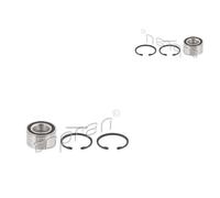 TOPRAN 2x Cuscinetto Ruota Mozzo Posteriore Sinistra Dx per Opel Vectra B Omega