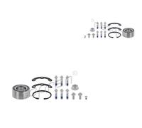 TOPRAN 2x Cuscinetto Ruota Mozzo Posteriore SX Destra per Mercedes W202