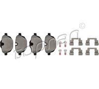 TOPRAN 502 115 Kit pastiglie freno, Freno a disco per BMW