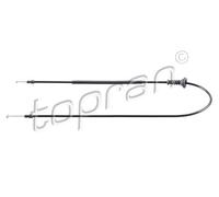 TOPRAN 503 952 Cavo comando cofano motore per BMW