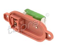 TOPRAN 600 381 Resistenza, Ventilatore abitacolo per CITROËN,FIAT,PEUGEOT