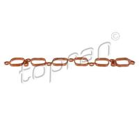 TOPRAN 628 125 Guarnizione Collettore aspirazione MVQ (silicone-caucciù)