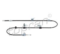 TOPRAN 631 771 Cavo comando, Freno stazionamento per TOYOTA