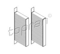 TOPRAN 700 726 Filtro abitacolo