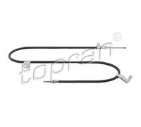 TOPRAN 701 639 Cavo comando, Freno stazionamento per NISSAN