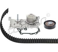TOPRAN 701 652 Pompa acqua + Kit cinghie dentate per DACIA,RENAULT