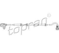 TOPRAN 721 607 Sensore, N° giri ruota per PEUGEOT