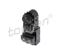TOPRAN 724 470 Interruttore, Alzacristallo per CITROËN,OPEL,PEUGEOT,VAUXHALL