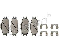 TOPRAN 820 370 Kit pastiglie freno, Freno a disco per HYUNDAI