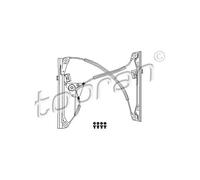 TOPRAN Alzavetro Elettrico Anteriore Destro Per VW Polo 9N_ 9A4 9A2 9N2