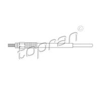 TOPRAN Candelette Adatto A per Peugeot 307 1.6 HDI 110 1.4 Ford Focus