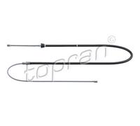 TOPRAN Cavo Del Freno a Mano Posteriore Destra per VW Polo Seat Ibiza IV