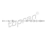 TOPRAN Cavo Frizione Per Seat Ibiza II 6K1 Cordoba 6K2 6K9