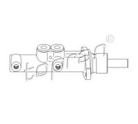 TOPRAN Cilindro Maestro Cilindro Per Mercedes-Benz Sprinter 2-T Furgone