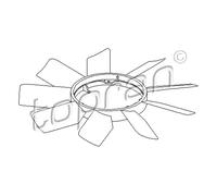 TOPRAN Girante, Raffreddamento motore 400997