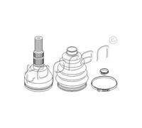 Topran Giunto Kit Giunto Albero Motore Anteriore Sinistra per Opel Zafira B A05