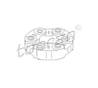 TOPRAN Giunto Larghezza Giunto Cardano Anteriore Per Ford Transit