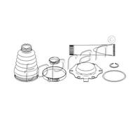 TOPRAN Kit Di Gommini Per Giunto Anteriore Sinistro Destro VW Golf IV 110 968