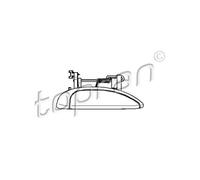 TOPRAN Maniglia Anteriore Destra per Renault Clio II BB _ CB _ Scénic I