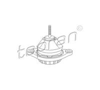 TOPRAN Motore Sinistra Destra Adatto A per Audi 100 Avant 4A C4 2.3 E A6