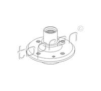 TOPRAN Mozzo Ruota Cuscinetto Posteriore Adatto Per BMW 3 Serie E30