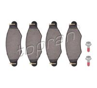 TOPRAN Pastiglie Freni Anteriori per Peugeot 206 Hatchback 206 + Citroën Xsara