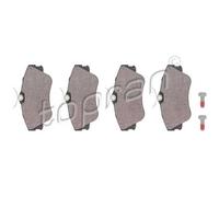 TOPRAN Pastiglie Freno Bremsbelegsatz Frontale per VW Transporter IV Bus Di