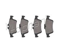 TOPRAN Pastiglie Freno Bremsbelegsatz Posteriore per Ford Kuga II C-Max