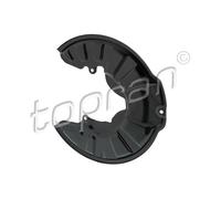TOPRAN Piastra di Ancoraggio Lamiera Paraspruzzi Frontale SX per Smart Fortwo