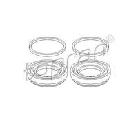 TOPRAN Pinza Freno Riparazione Frontale per VW Polo 9N_ Jetta II 19E 1G2 165