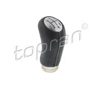 TOPRAN Pomello cambio Pomello leva cambio Cambio manuale a 5 marce cromo/nero