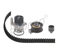 Topran Pompa Acqua + Kit Cinghia Distribuzione per VW Touran 1T1 1T2 1.9 Tdi