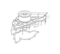 TOPRAN Pompa Dell'Acqua Meccanica Per Audi A6 Avant 4F5 C6 4B C5 4B5 A4 8E5 B6
