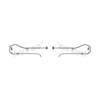 TOPRAN Sensore ABS Contagiri Set Sinistra Destra per Opel Agila (B) 1.2 1.0