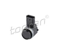 TOPRAN Sensore PDC Parcheggio Sensore Parcheggio Nero Per Fiat 500 VW UP Polo