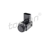 TOPRAN Sensore PDC Parcheggio Sensore Parcheggio Nero Per VW Touran Golf IV