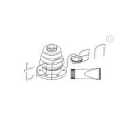 TOPRAN Soffietto Albero Trasmissione Anteriore per VW Golf III 1H1 Jetta I 16