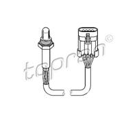 TOPRAN Sonda Controllo Lambda Adatto A per Opel Astra G Cc 1.6 16V 1.4 1.6i