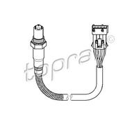 TOPRAN Sonda Controllo Lambda per Peugeot 206 Hatchback 1.4i 1.6 16V 2.0