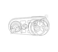 TOPRAN Supporto Motore Anteriore Per Renault Megane II BM0/1_ CM0/1_ Scénic