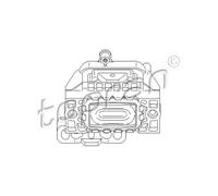 TOPRAN Supporto Motore Destro Per VW Golf VI 5K1 1.6 1K1 5M1 521