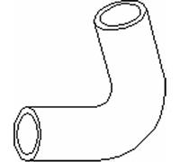 TOPRAN Tubo flessibile, Ventilazione monoblocco 206556