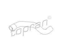 TOPRAN Tubo Radiatore Linea-Raffreddamento Inferiore per Opel Vectra A 206 698