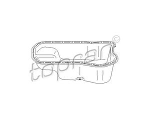 TOPRAN Vasca Dell'Olio Per VW Golf III 2.8 VR6 Sharan Passat Variant 113 274